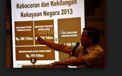 Ini Dia Cara Menutup Kebocoran 1000T Menurut Cawapres Hatta Rajasa